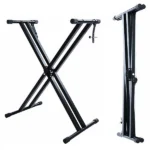 X frame keyboard stands double beam music electronic keyboard stand 5056800406622 01c MP