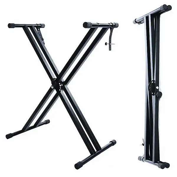 X frame keyboard stands double beam music electronic keyboard stand 5056800406622 01c MP