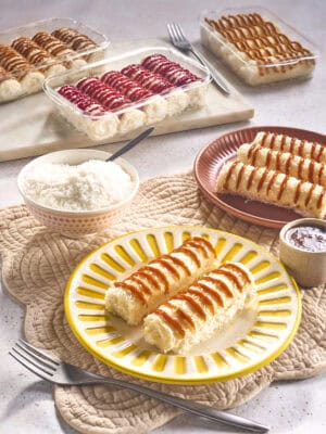 لقمة الباشا فراولة