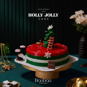 تورتة هولى جولى ( Holly Jolly Cake )