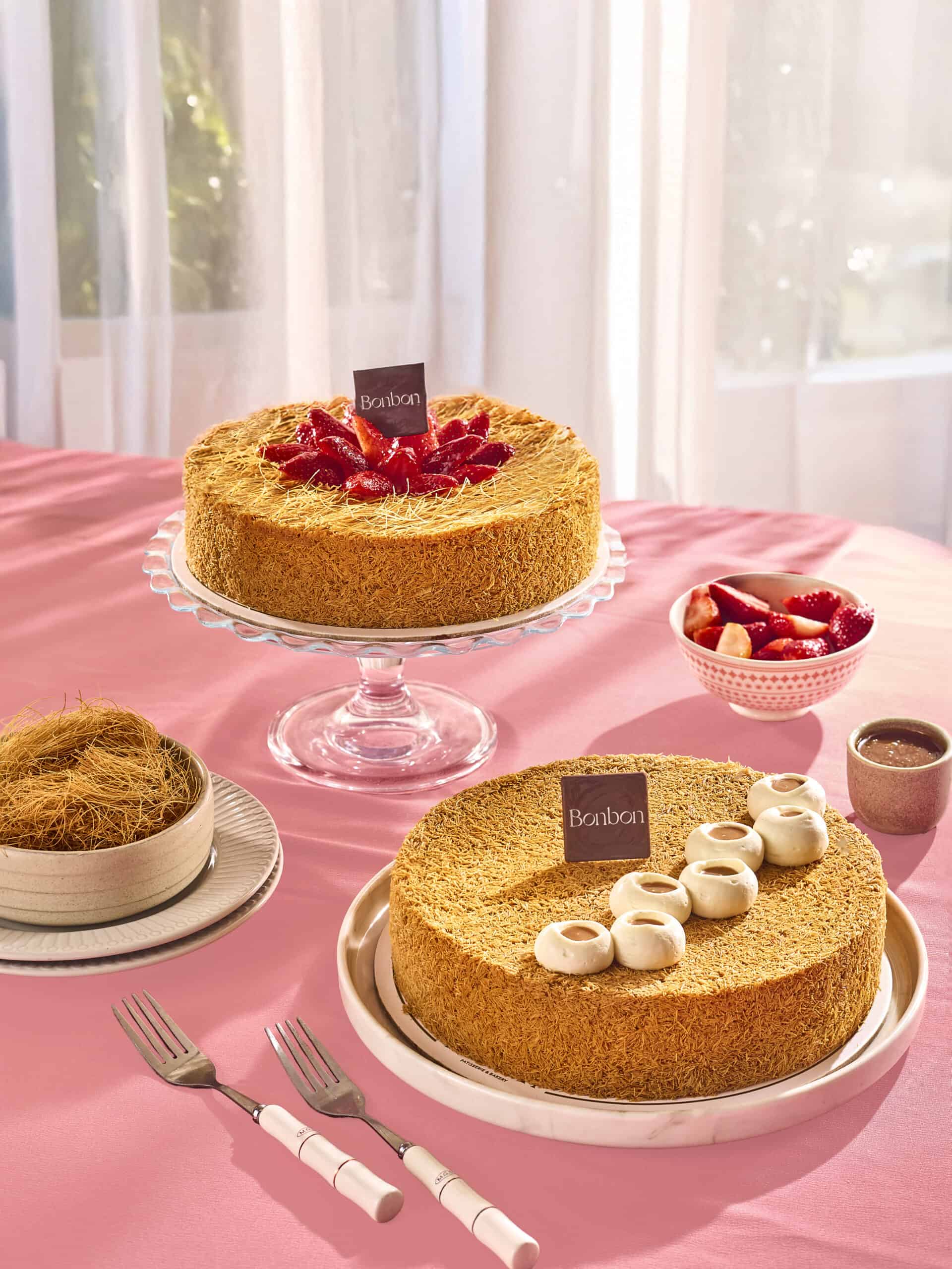 Bonbon20JAN139 كنافة مقلوبة تشيز توفى - الصورة 1