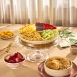 كنافة زبادى فواكة