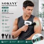 ⁦مسدس مساج سوكاني 4*1 عالي الجوده sk-24003⁩ - الصورة ⁦4⁩