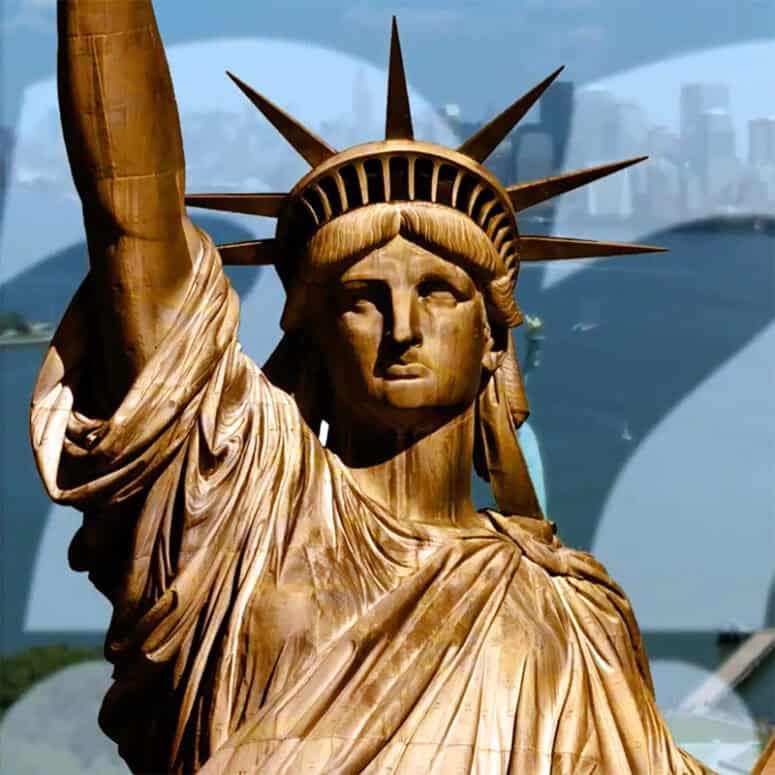 Science of the Statue of Liberty’s green sheen