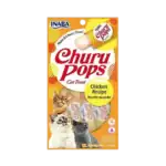 مكافئات اصابع 4 قطع INABA/CHURU POPS بالدجاج