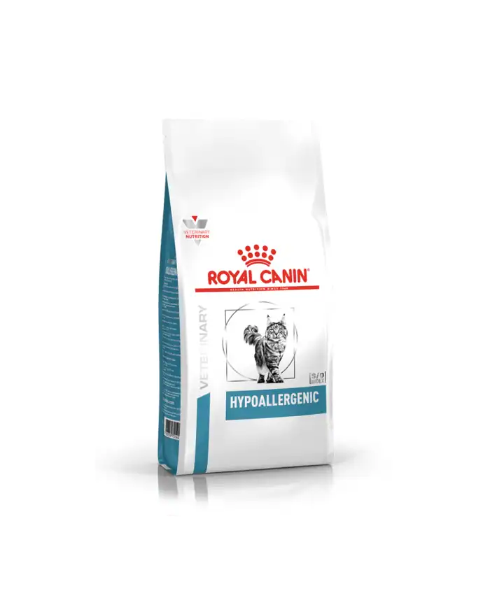 cat-hypoallergenic-new-724x1024 رويال كانين طعام جاف بيطري للقطط البالغة مضاد للحساسية باللحوم والدجاج 2.5 kg - الصورة 1