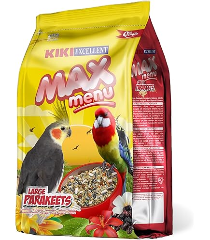 ⁦طعام للكناري 1Kg_KIKI MAX menu PARAKEETS"⁩ - الصورة ⁦1⁩