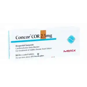 Concor Cor High Blood Pressure 25mg 30tab Ysjl 01665581908