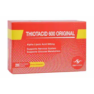 Thiotacid 600mg Original 20 Tab Tos5 01668346619