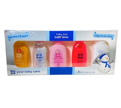 Nunu Baby Care Kit 50ml Packs نونو مجموعة العناية بالطفل عبوات 50مل