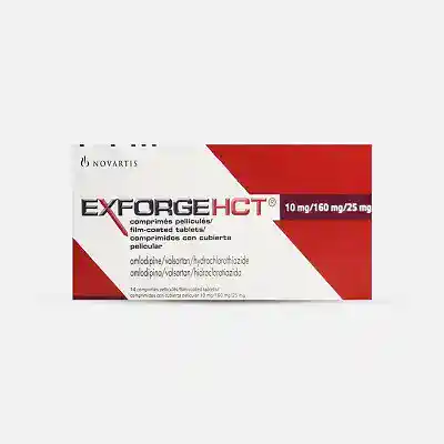 Exforge HCT 10-160-25 اكسفورج اتش سى تى 10 160 25