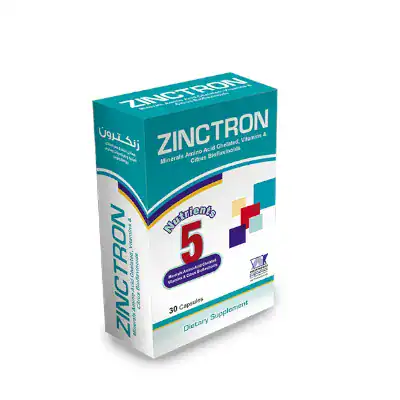 Zinctron 30 capsules زنكترون 30 كبسولة