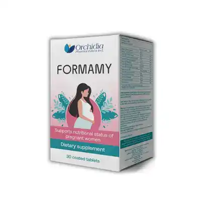 Formame 30 coated tablets vitamins during pregnancy فورمامى 30 قرص مغلف فيتامينات اثناء الحمل