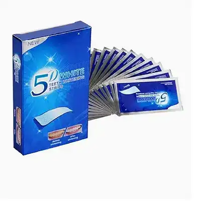 شرائح تبييض الاسنان 10 قطعة -D5 شرائح تبييض الاسنان 10 قطعة D5