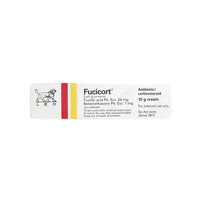 Fucicort Antibiotic Cream 15g فيوسيكورت كريم مضاد حيوى 15 جرام