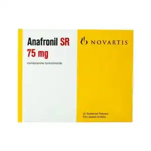 Anafronil sr 75 mg 20 tablets 634659