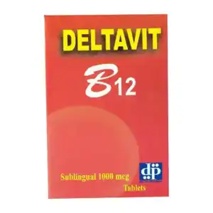 Deltavit b12 1000 mcg 30 sublingual tablets 848028
