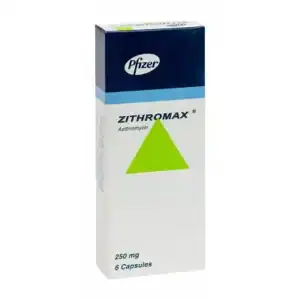 Zithromax antibiotic for children 250mg 6caps crb1 01666614729