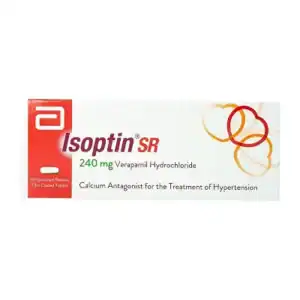 Isoptin sr 240 mg 30 tablets 882668
