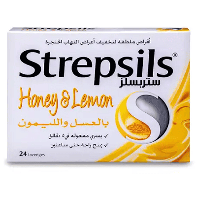 ستربسيلز عسل وليمون ستربسيلز عسل وليمون