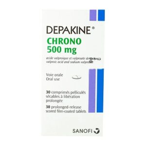 Depakine chrono 500 mg 30 tablets