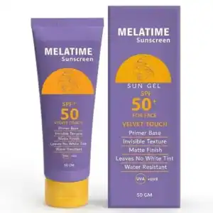 Melatime sunscreen gel