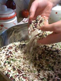 Mixing Beans Mixing Beans