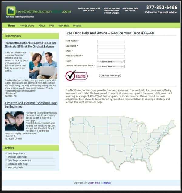 FreeDebtReductionHelp.com