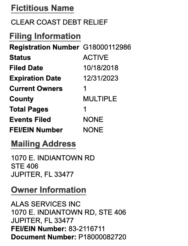 Clear Coast Financial mailer Seems Problematic to Me. Take a Careful Look.