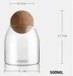 ⁦جار شفاف بكوره ساده⁩ - الصورة ⁦2⁩