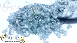 احجار فضي زجاجي