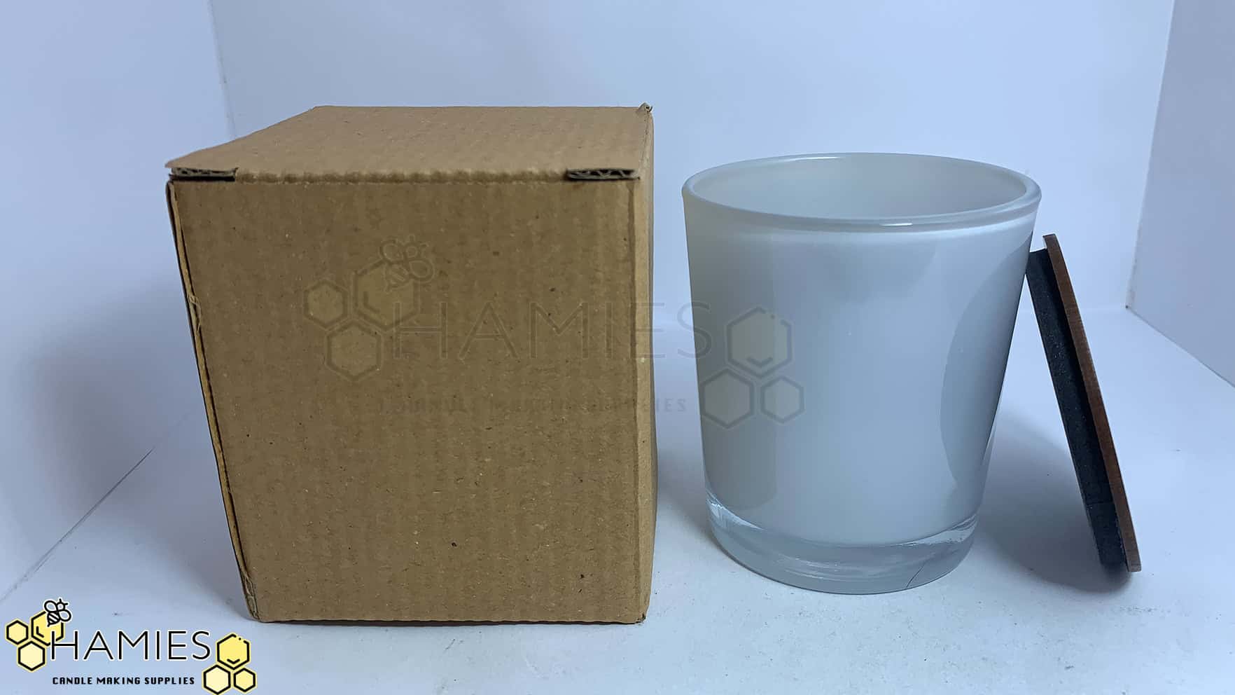 ⁦كوب ابيض لامع 150 جرام⁩ - الصورة ⁦2⁩