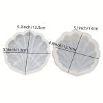 ⁦قالب كوستر صدفه بغطاء⁩ - الصورة ⁦3⁩