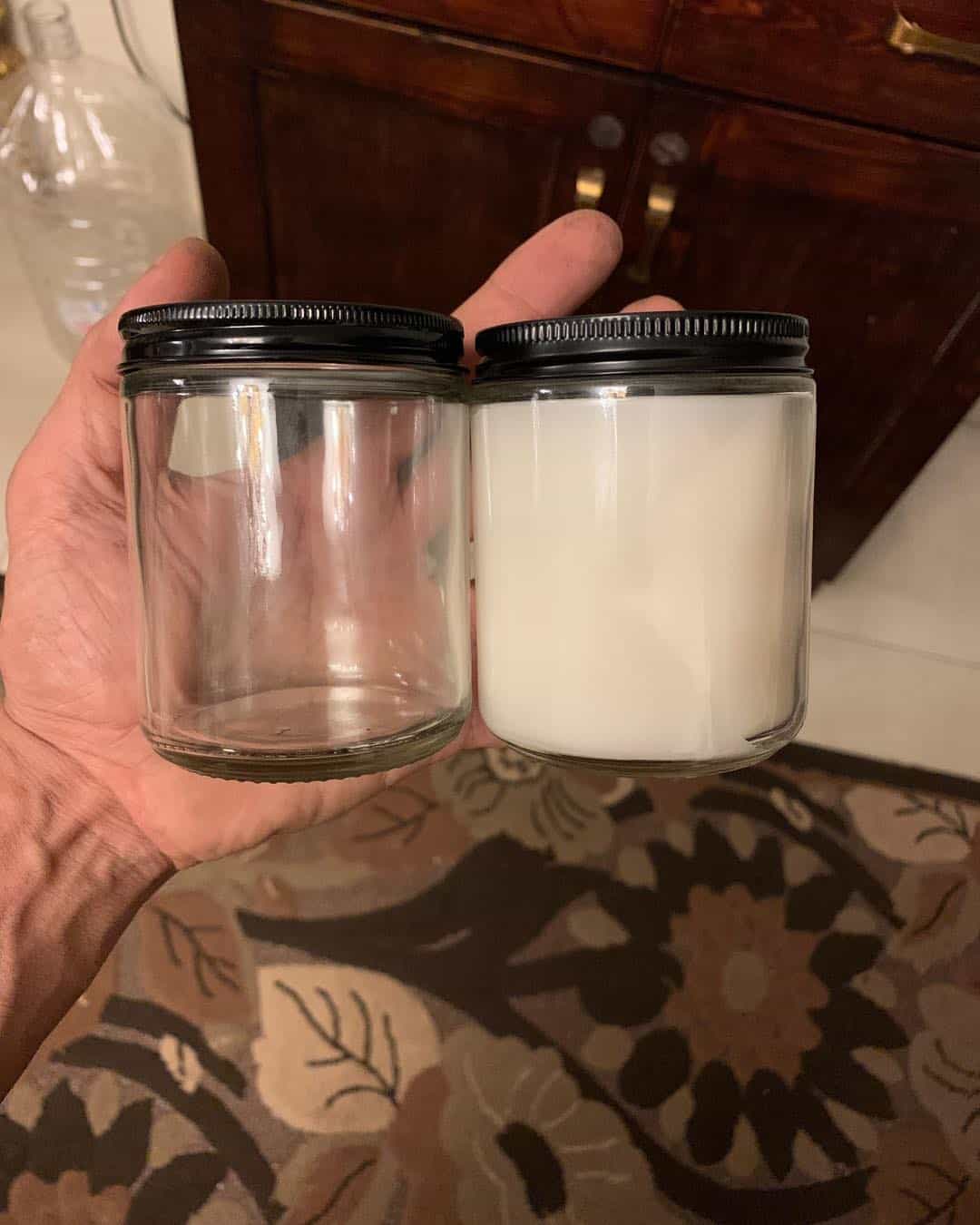 ⁦برطمان باث اند بودي غطاء معدن اسود⁩ - الصورة ⁦2⁩