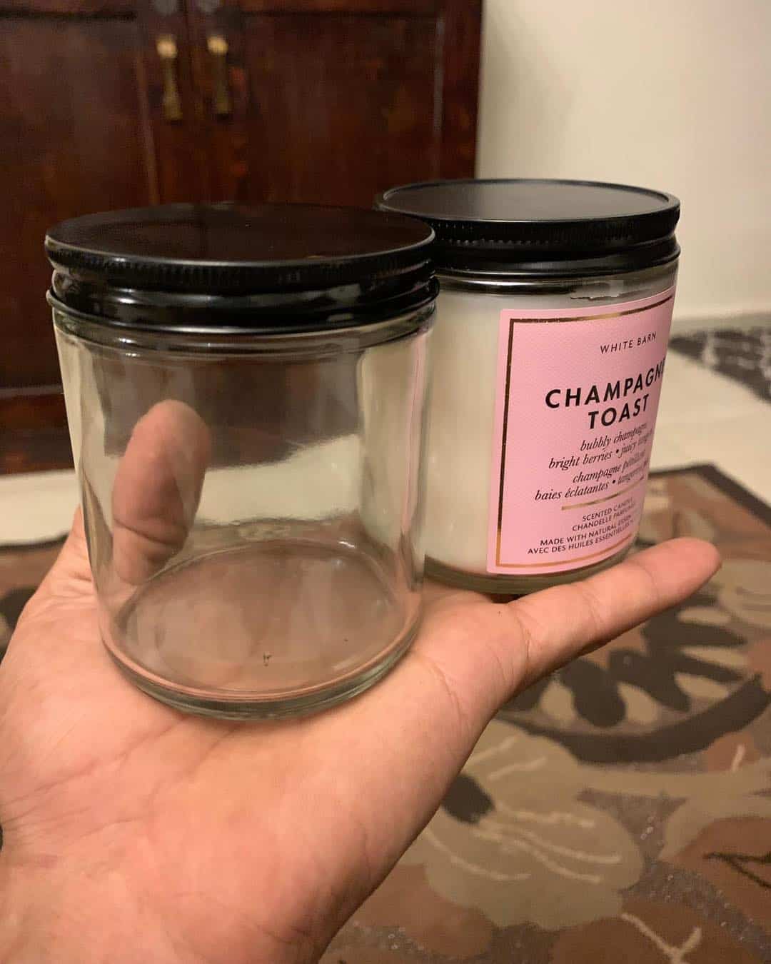 ⁦برطمان باث اند بودي غطاء معدن اسود⁩ - الصورة ⁦8⁩