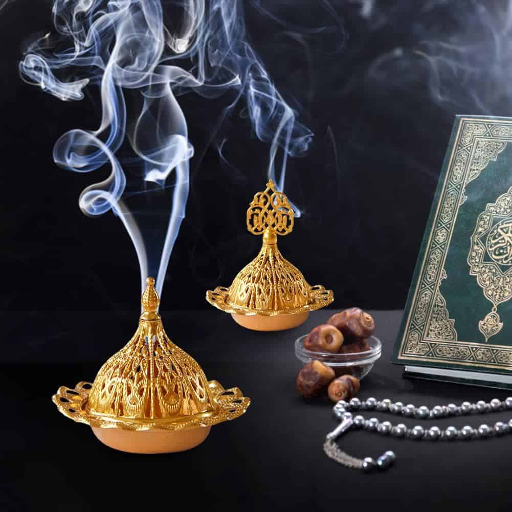⁦مبخره عثماني ذهبى ٧ سم⁩ - الصورة ⁦1⁩