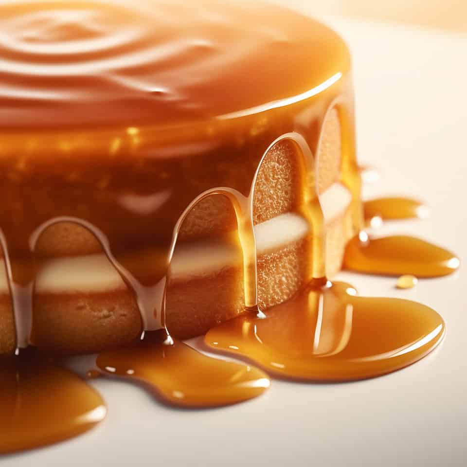 ai-generated-cake-picture كراميل بيور - الصورة 1