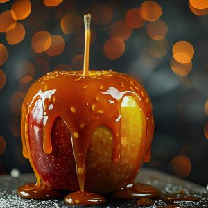 تفاح كراميل