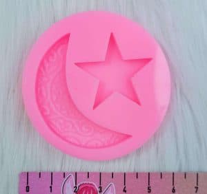 هلال مزخرف ونجمه