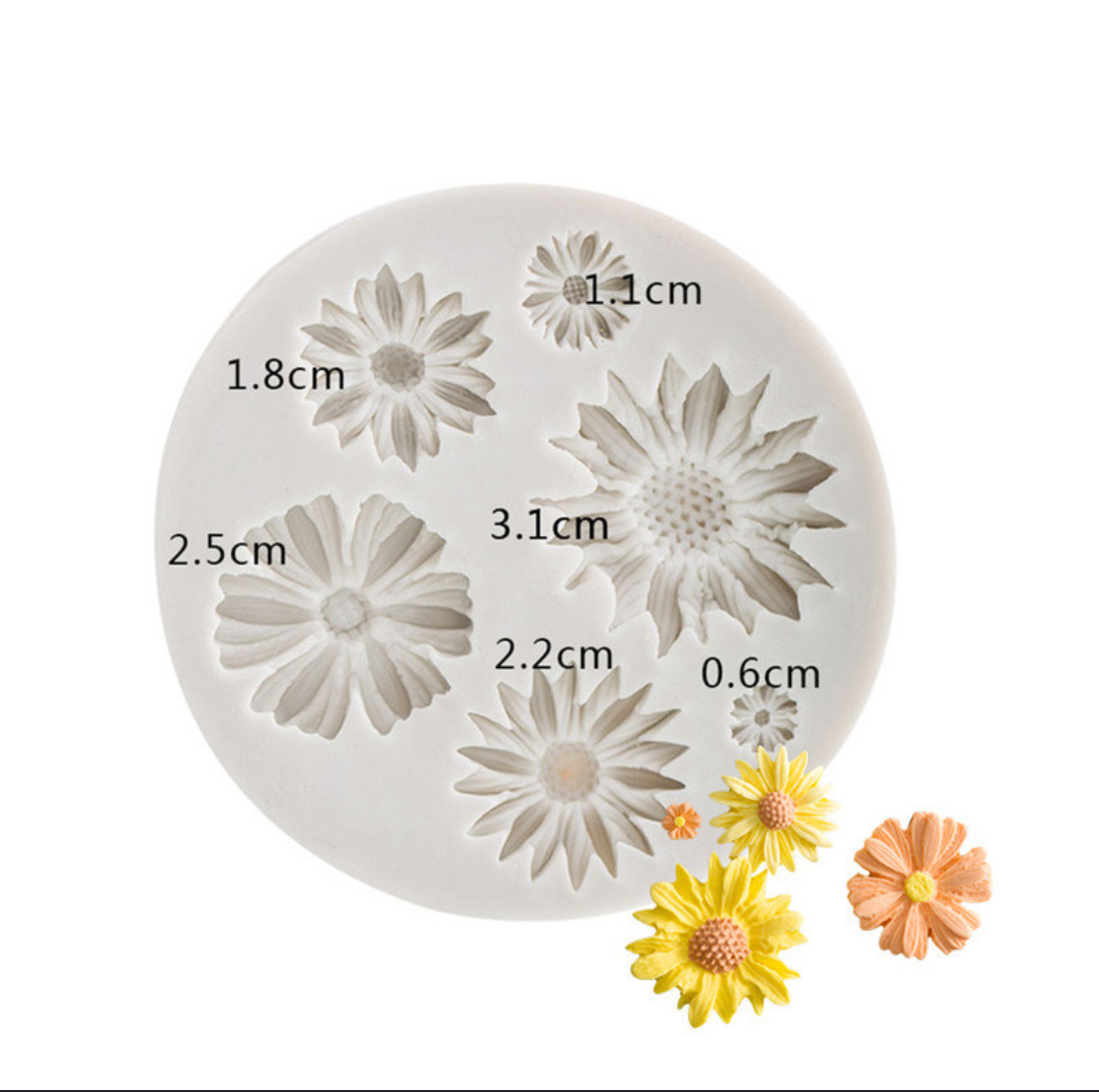 ⁦قالب عباد شمس تزيين ٢⁩ - الصورة ⁦2⁩