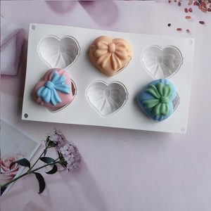 قلب بفيونكه ٦ قطعه