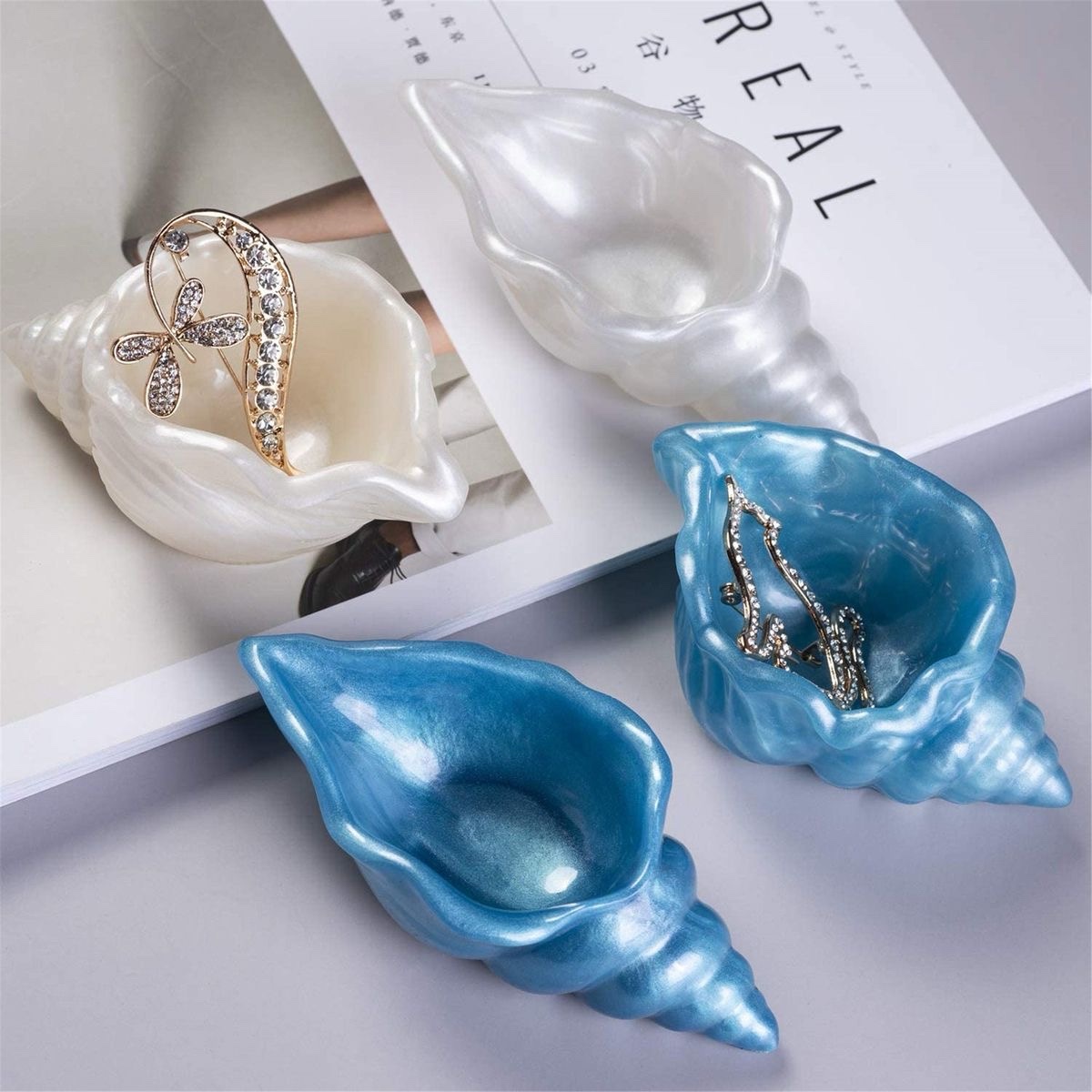 ⁦قالب قوقعه مفتوحه رفيعه⁩ - الصورة ⁦6⁩