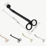 ⁦مقص فتيل اسود⁩ - الصورة ⁦8⁩