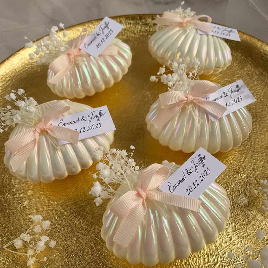 28dfeb523ff3215bd6363f5701197b09 صدفة توزيعات بيج لؤلؤى مستورده - الصورة 1