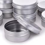 برطمان ١٠٠ جرام المنيوم فضى