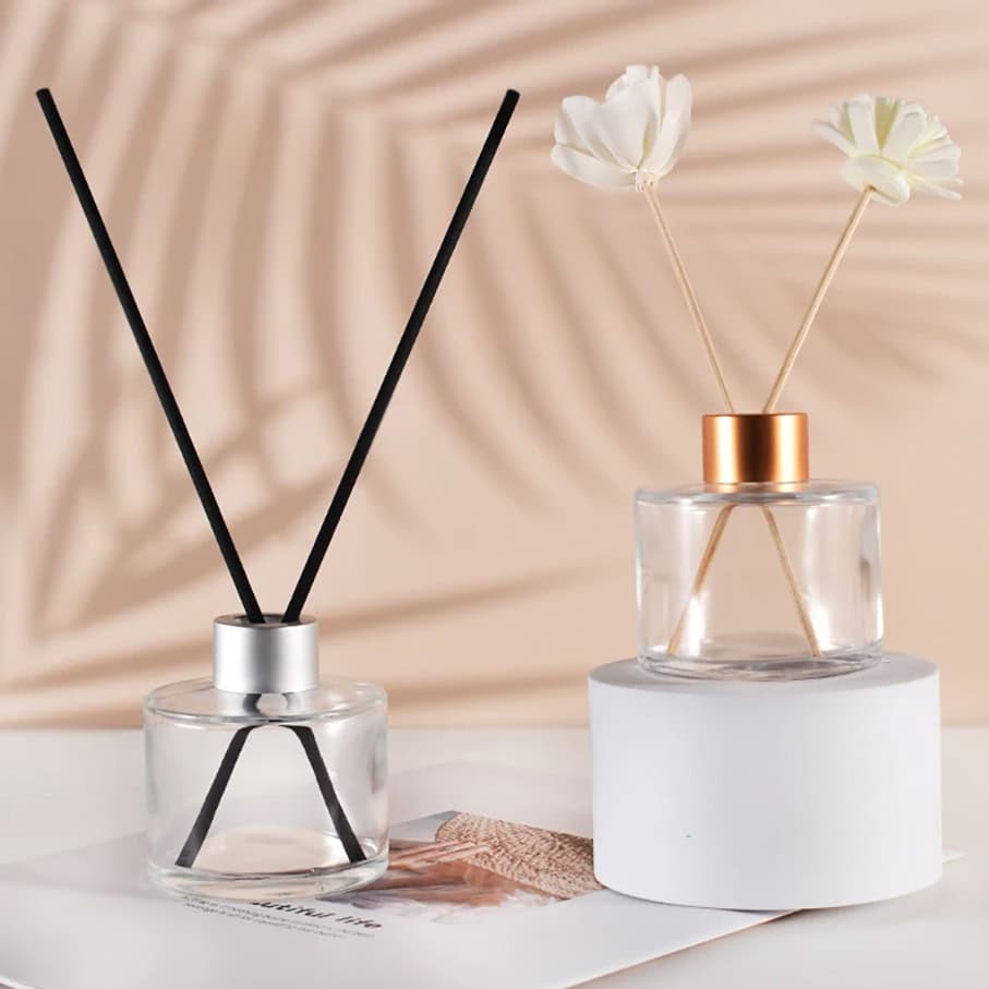 H34e66544734248e2a0026deeb1b9c87eC.jpg copy فواحه اعواد ( ديفيوزر ) مدوره شفافه 100 مل - الصورة 1