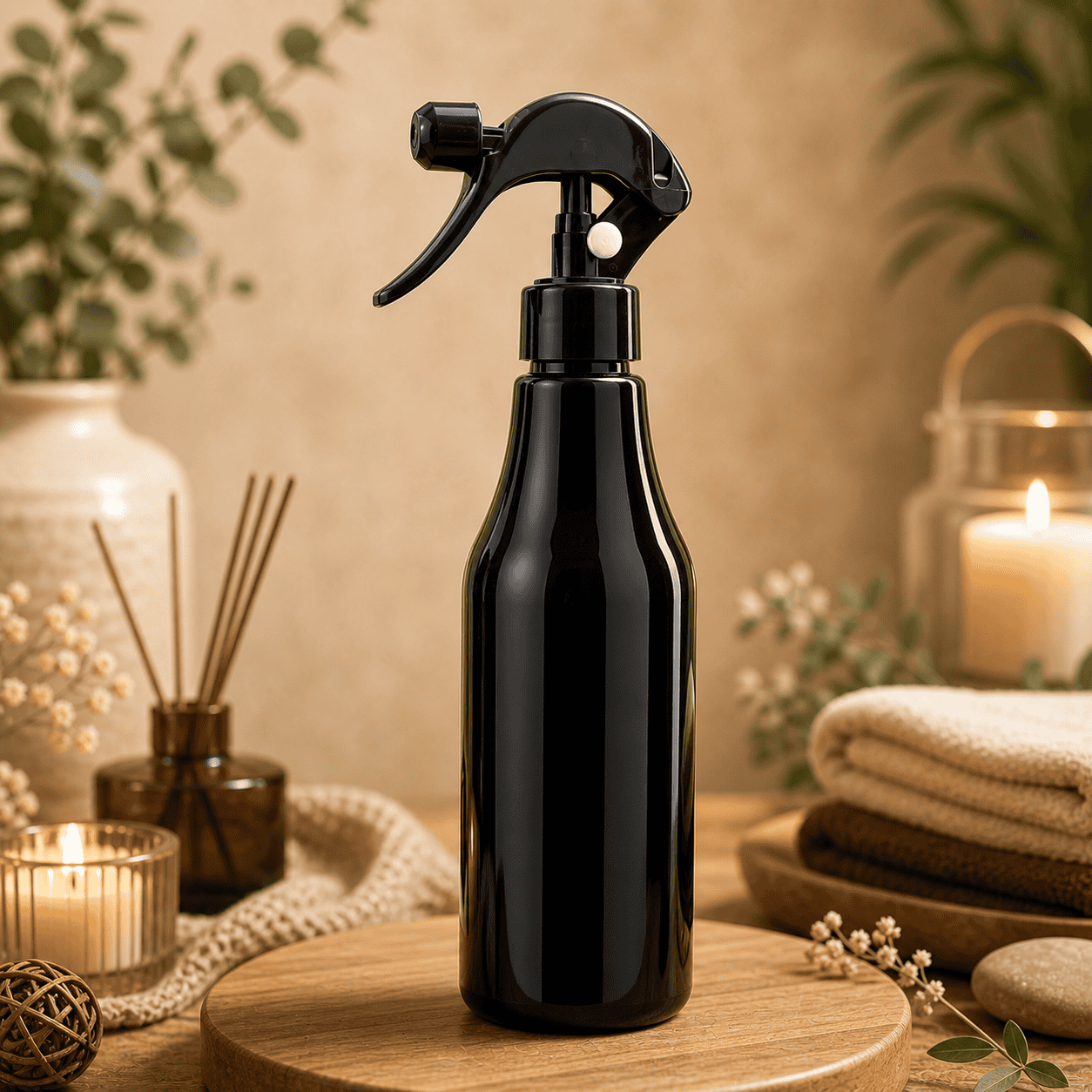 d01f4f64-59f1-456c-bb44-835f399b46d7 زجاجة معطر جو ٥٠٠ مل اسود - الصورة 1