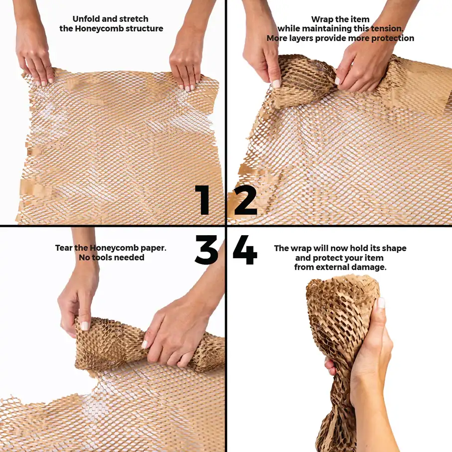 ⁦ورق تغليف خلية النحل الهانيكومب Honeycomb⁩ - الصورة ⁦3⁩