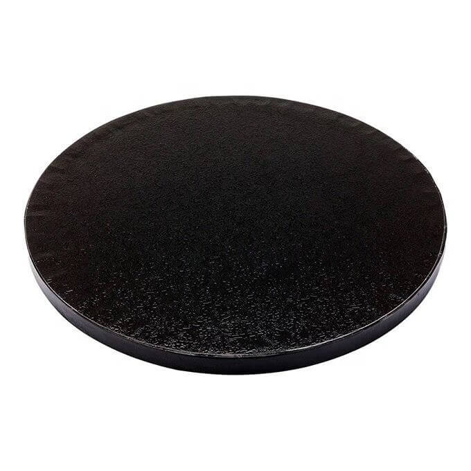 Round Black Cake Drums