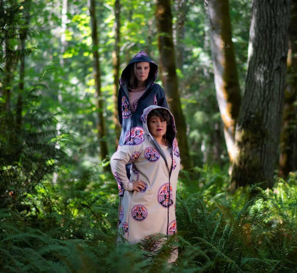 Coast Salish fashion Ay Lelum